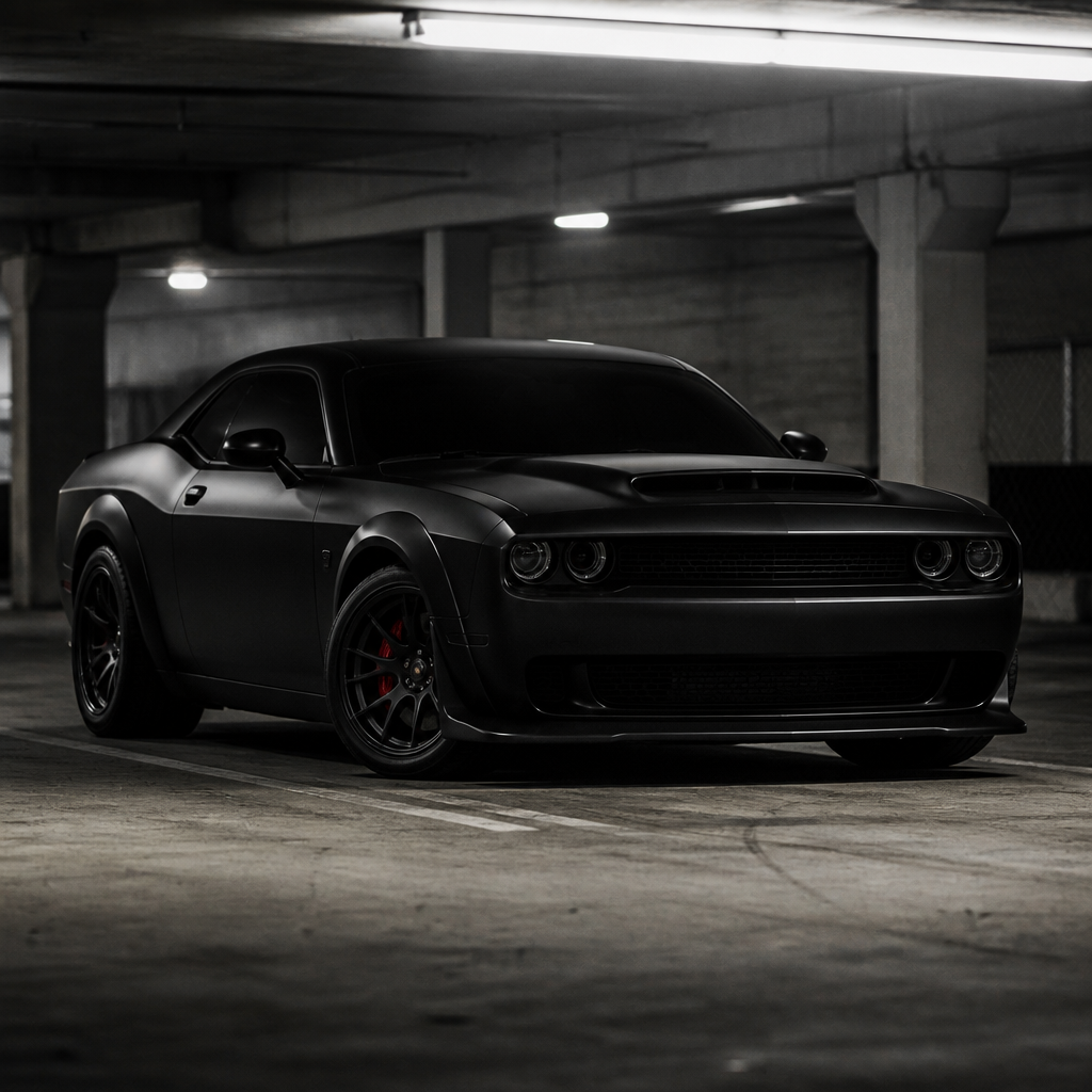 Black Challenger with TapTint